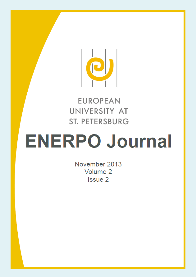 ENERPO Journal Cover November 2013
