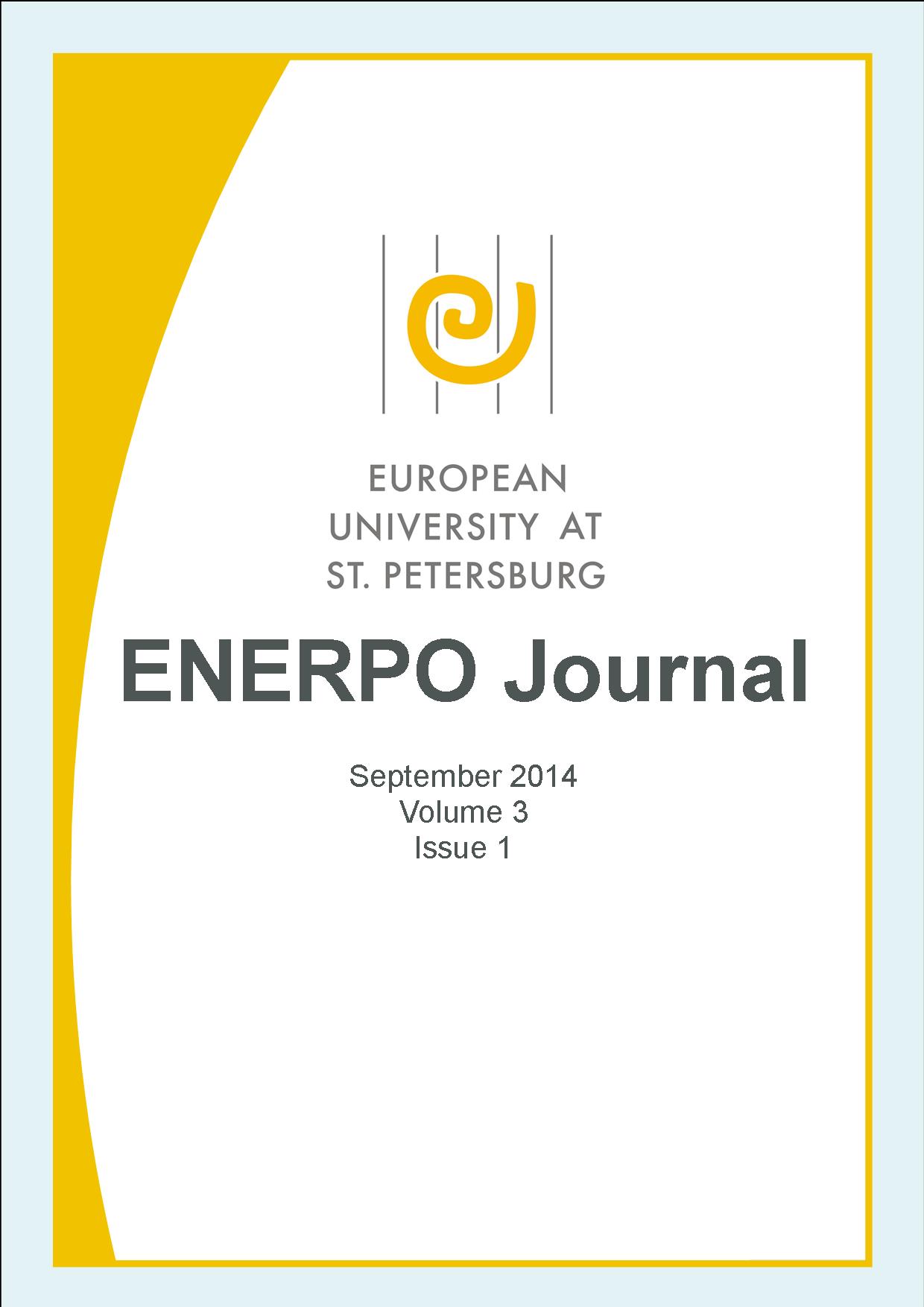 ENERPO Journal Cover September 2014