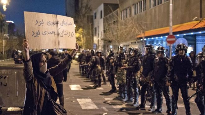 Протесты в Иране