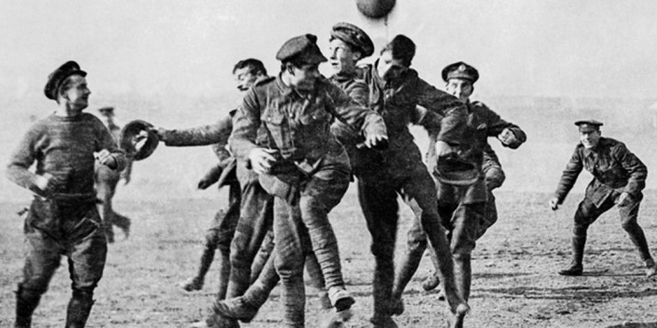 Футбол во время Первой мировой войны
