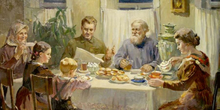 советская семья